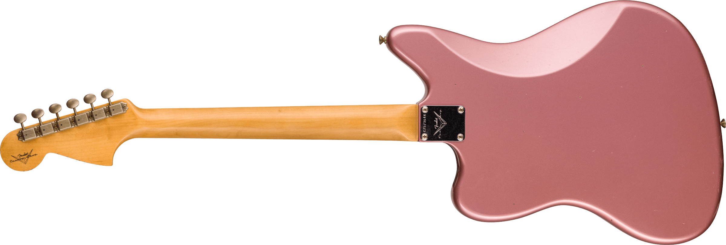 1964 Jaguar® Journeyman Relic®, 3A Rosewood Fingerboard, Faded Aged Burgundy Mist Metallic追加画像 1964 Jaguar® Journeyman Relic®, 3A Rosewood Fingerboard, Faded Aged Burgundy Mist Metallic追加画像