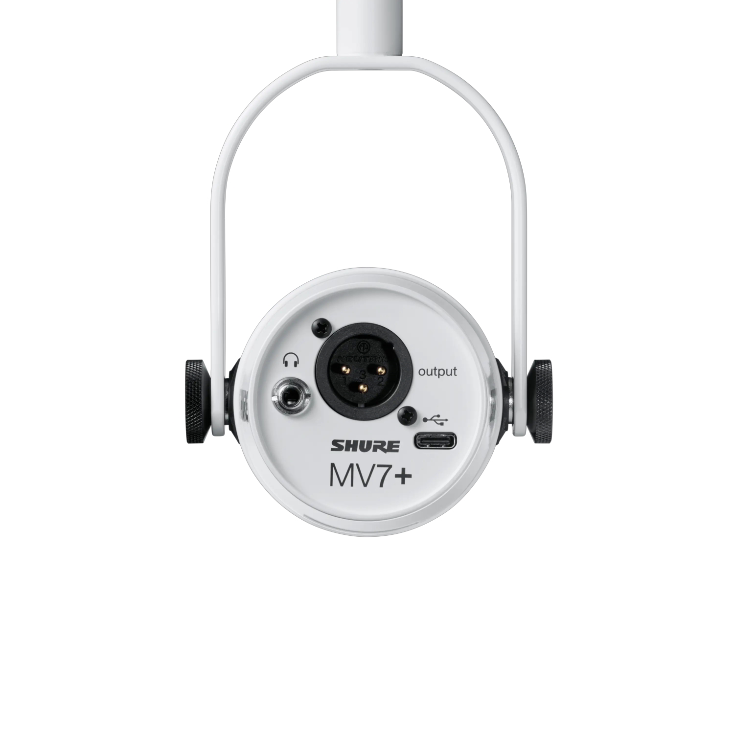 MV7+-W-J White背面画像 MV7+-W-J White背面画像