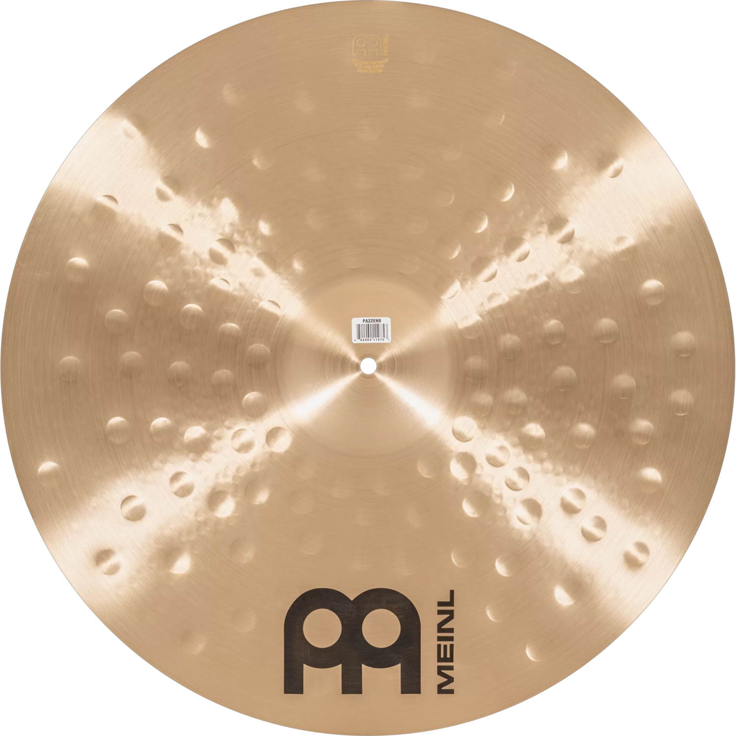 Pure Alloy Extra Hammered 22" Ride PA22EHR背面画像 Pure Alloy Extra Hammered 22" Ride PA22EHR背面画像