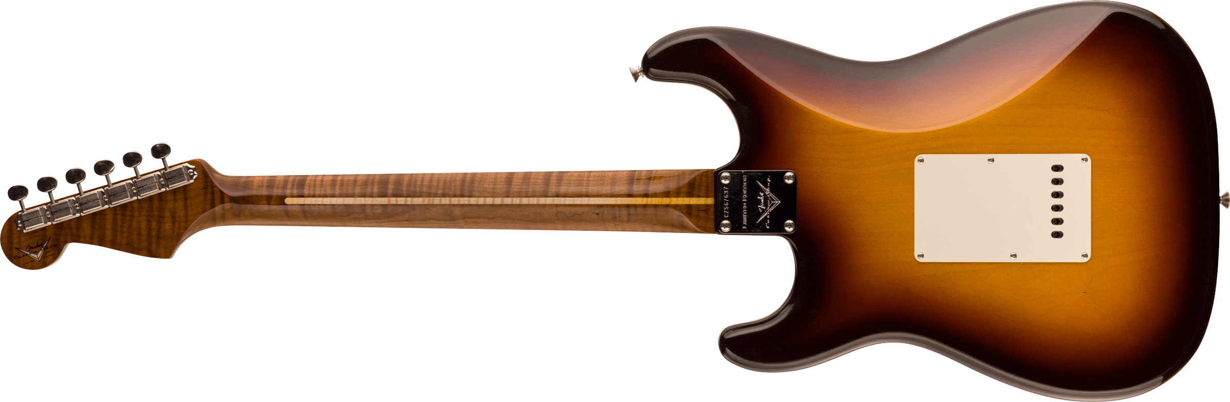 2023 Limited Edition Roasted '50s Strat® DLX Closet Classic, 1-Piece 4A Roasted Flame Maple, Wide-Fade Aged Chocolate 2-Color Sunburst追加画像 2023 Limited Edition Roasted '50s Strat® DLX Closet Classic, 1-Piece 4A Roasted Flame Maple, Wide-Fade Aged Chocolate 2-Color Sunburst追加画像