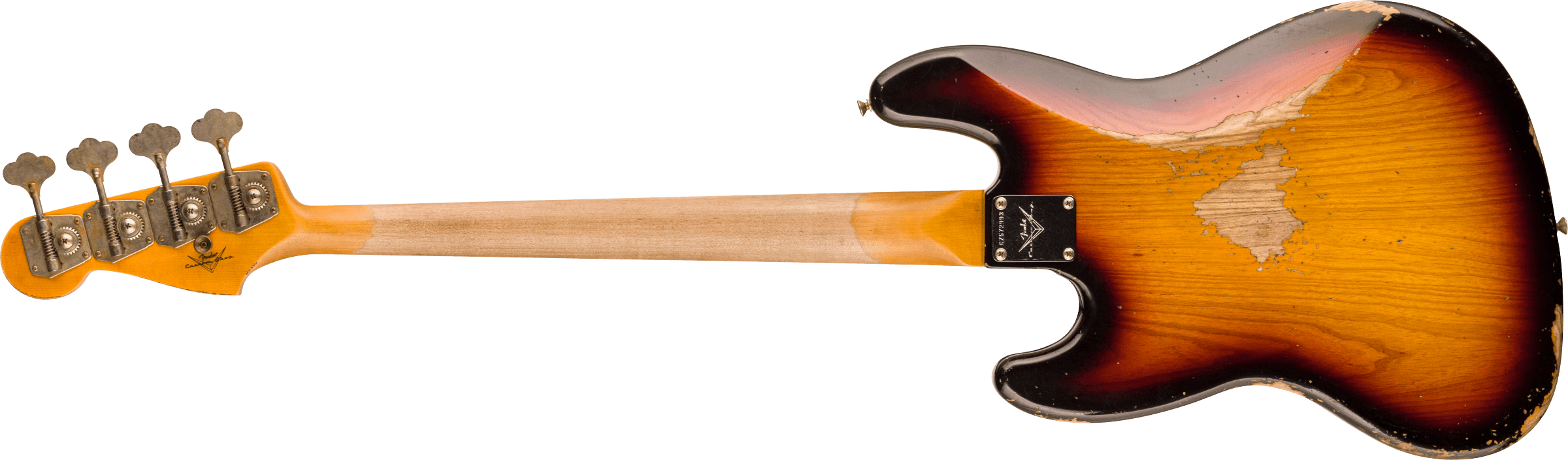 1961 Jazz Bass® Heavy Relic®, 3A Rosewood Fingerboard, 3-Color Sunburst追加画像 1961 Jazz Bass® Heavy Relic®, 3A Rosewood Fingerboard, 3-Color Sunburst追加画像