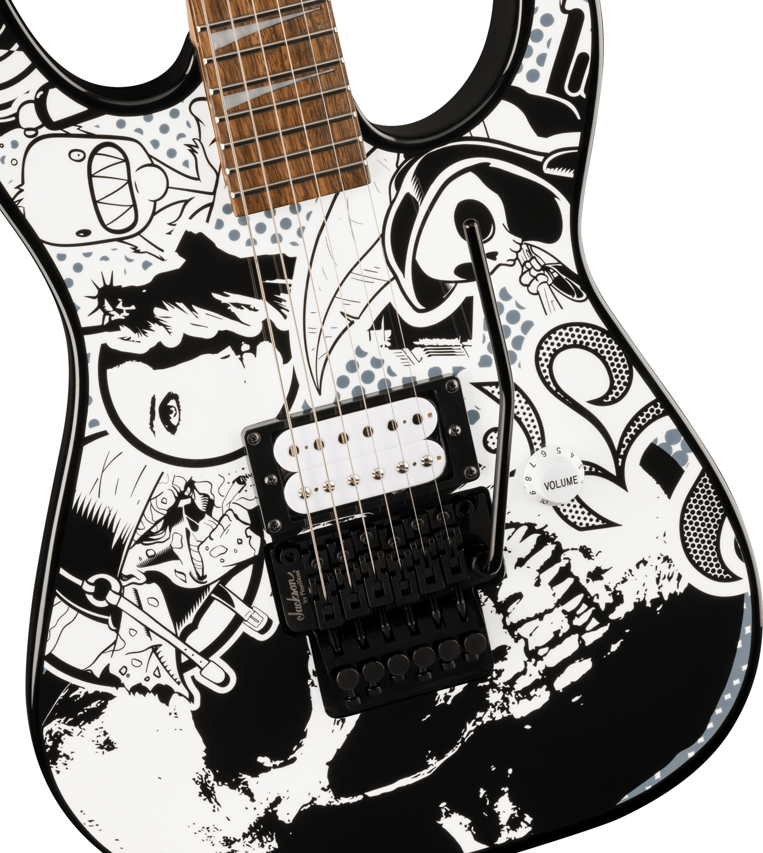 X Series Dinky® DK1 H, Laurel Fingerboard, Skull Kaos追加画像 X Series Dinky® DK1 H, Laurel Fingerboard, Skull Kaos追加画像