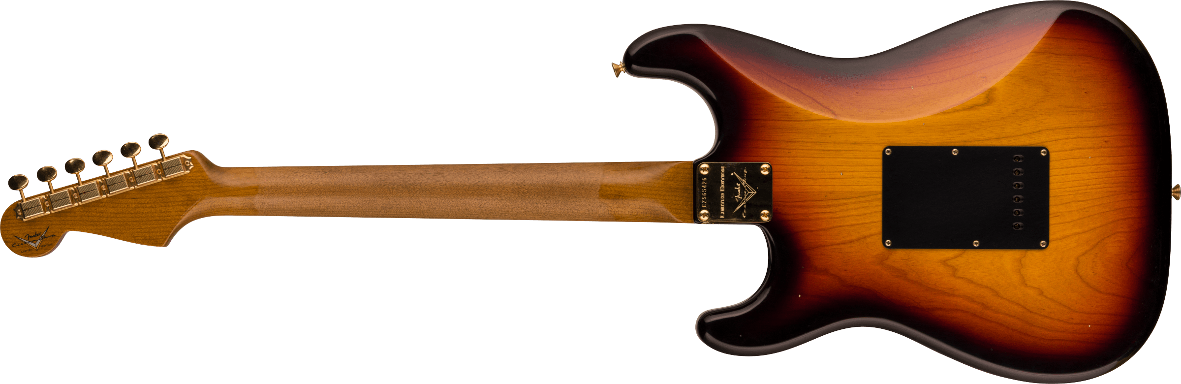 2023 Limited Edition Custom '62 Strat® Journeyman Relic® with Closet Classic Gold Hardware, 3A Rosewood Fingerboard, Bleached 3-Color Sunburst追加画像 2023 Limited Edition Custom '62 Strat® Journeyman Relic® with Closet Classic Gold Hardware, 3A Rosewood Fingerboard, Bleached 3-Color Sunburst追加画像