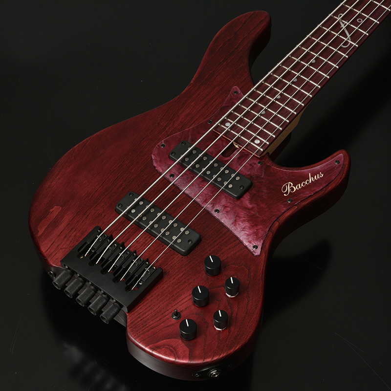 Bacchus Handmadeシリーズ 5弦ヘッドレスベースWOODLINE5AC-HL
