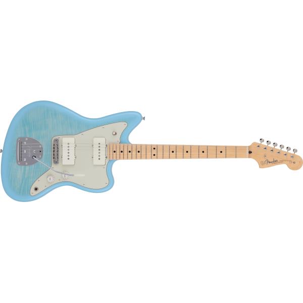 2024 Collection Made in Japan Hybrid II Jazzmaster®, Maple Fingerboard, Flame Celeste Blueサムネイル