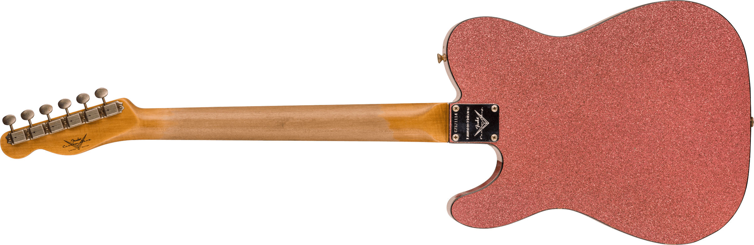 Limited Edition CuNiFe® Telecaster® Custom Journeyman Relic®, 3A Rosewood Fingerboard, Aged Champagne Metallic追加画像 Limited Edition CuNiFe® Telecaster® Custom Journeyman Relic®, 3A Rosewood Fingerboard, Aged Champagne Metallic追加画像