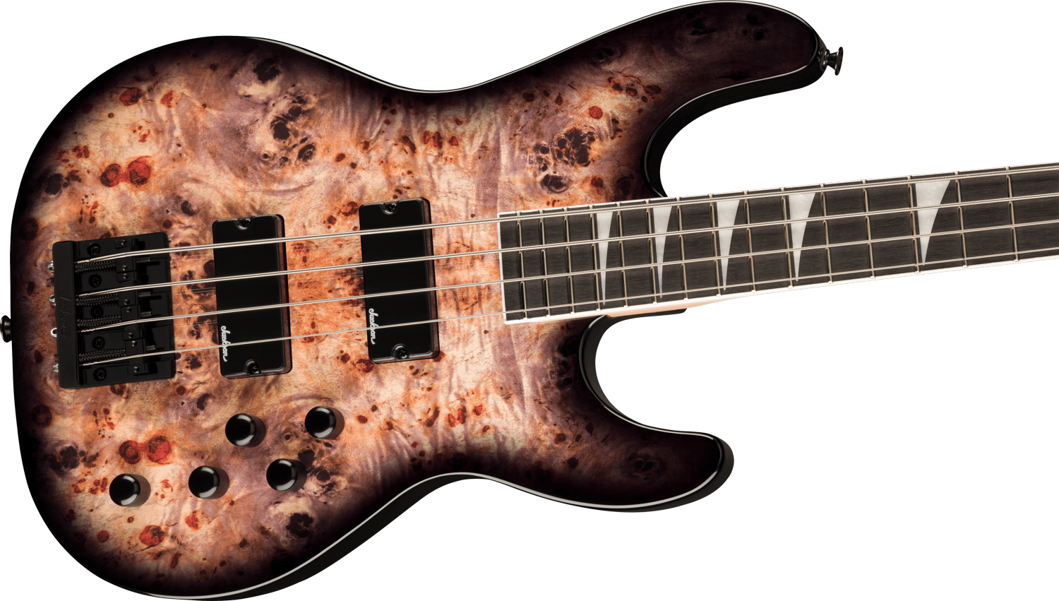 JS Series Concert™ Bass CB JS3P, Amaranth Fingerboard, Transparent Black Burst追加画像 JS Series Concert™ Bass CB JS3P, Amaranth Fingerboard, Transparent Black Burst追加画像