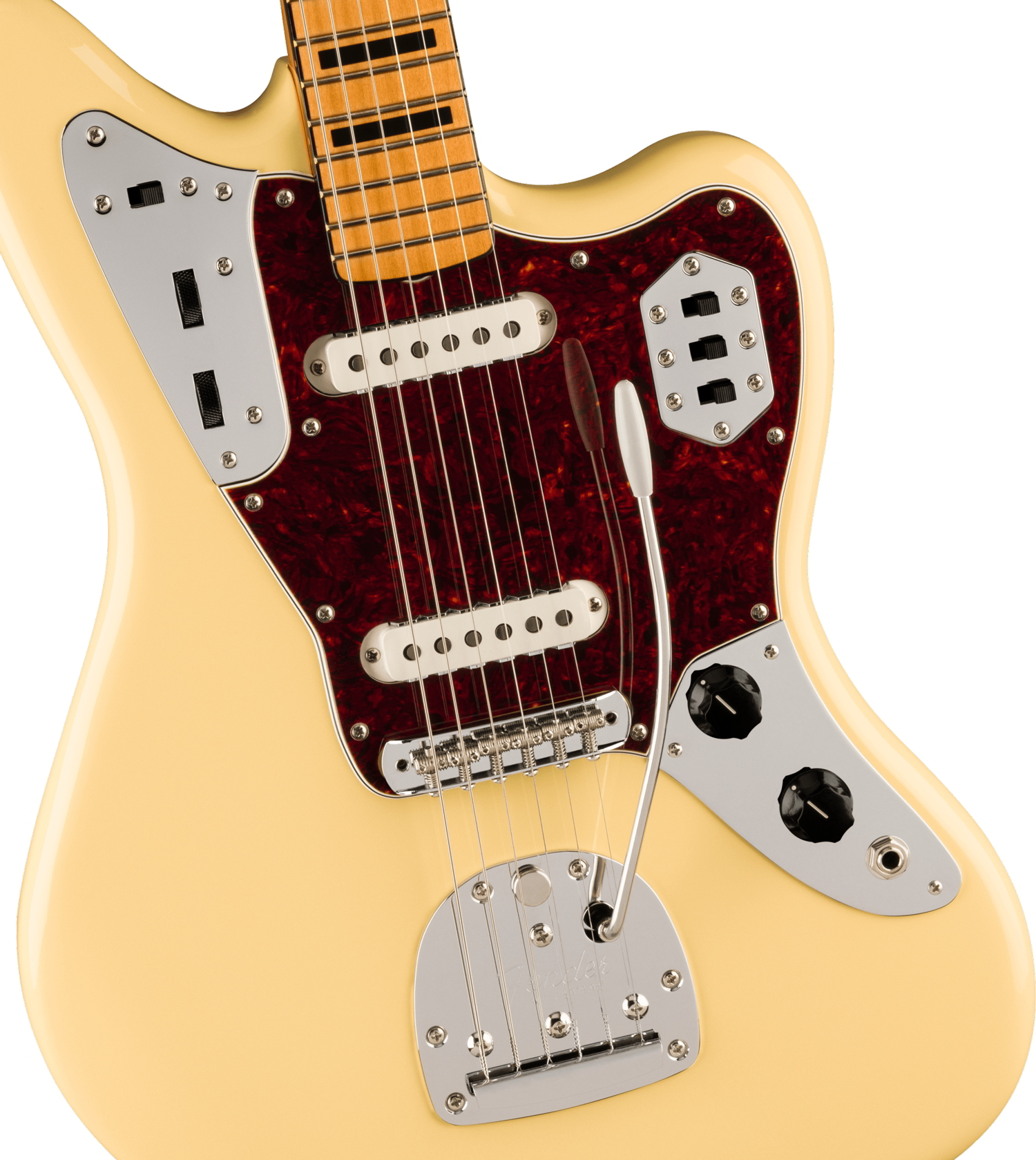 Vintera® II '70s Jaguar®, Maple Fingerboard, Vintage White追加画像 Vintera® II '70s Jaguar®, Maple Fingerboard, Vintage White追加画像