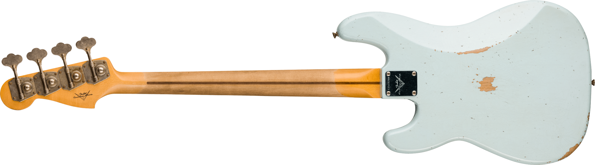 1958 Precision Bass® Relic®, 1-Piece Quartersawn Maple Neck Fingerboard, Aged Sonic Blue追加画像 1958 Precision Bass® Relic®, 1-Piece Quartersawn Maple Neck Fingerboard, Aged Sonic Blue追加画像