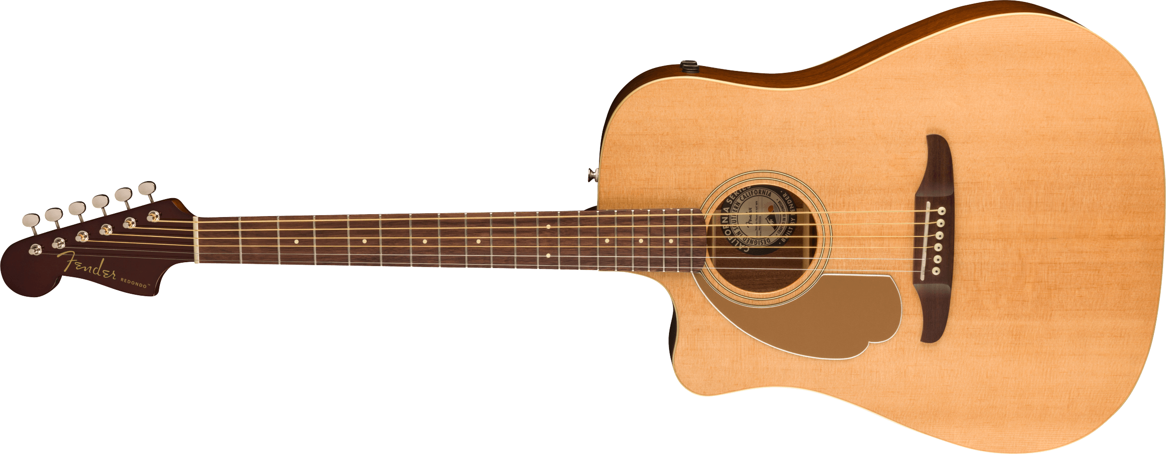 Redondo Player Left-Handed, Walnut Fingerboard, Gold Pickguard, Natural追加画像 Redondo Player Left-Handed, Walnut Fingerboard, Gold Pickguard, Natural追加画像