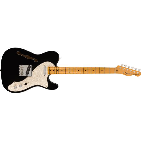 Fender-テレキャスターVintera® II '60s Telecaster® Thinline, Maple Fingerboard, Black