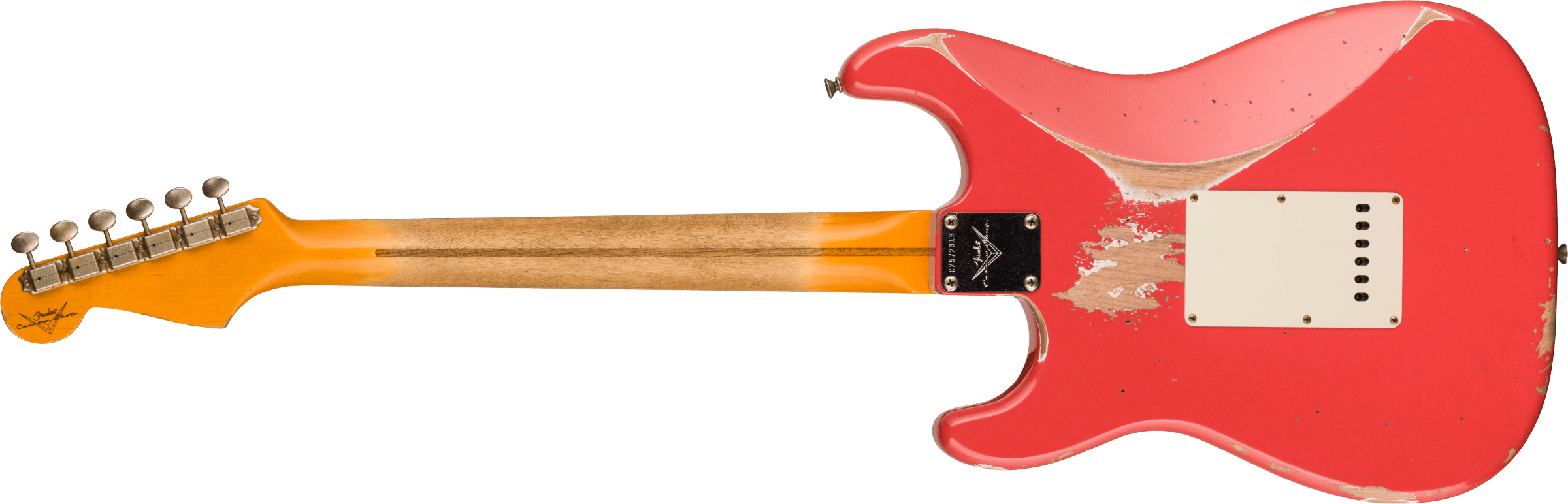 1957 Stratocaster® Heavy Relic®, 1-Piece Rift Sawn Maple Neck Fingerboard, Aged Fiesta Red追加画像 1957 Stratocaster® Heavy Relic®, 1-Piece Rift Sawn Maple Neck Fingerboard, Aged Fiesta Red追加画像