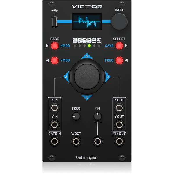 BEHRINGER-ユーロラック用クアッドベクトルモーフィングオシレーターモジュールVICTOR