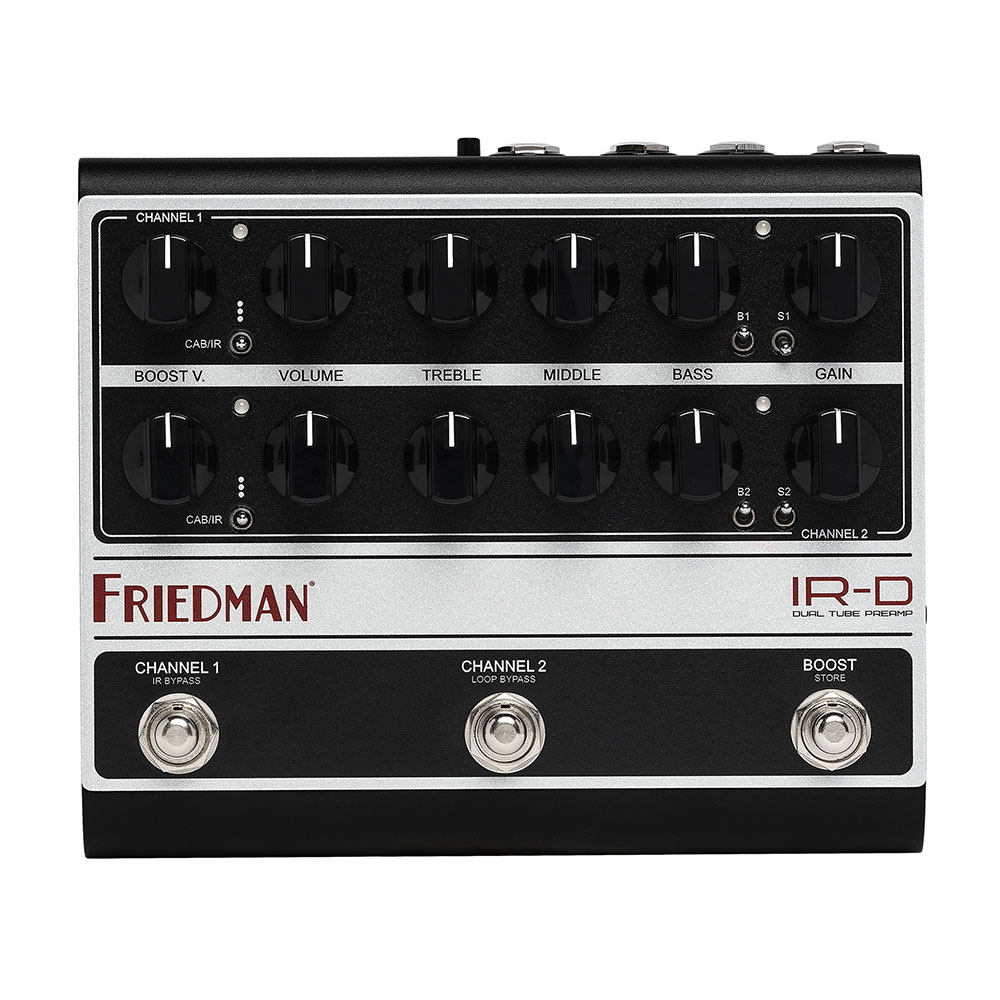 IR-D Dual Tube Preampパネル画像 IR-D Dual Tube Preampパネル画像