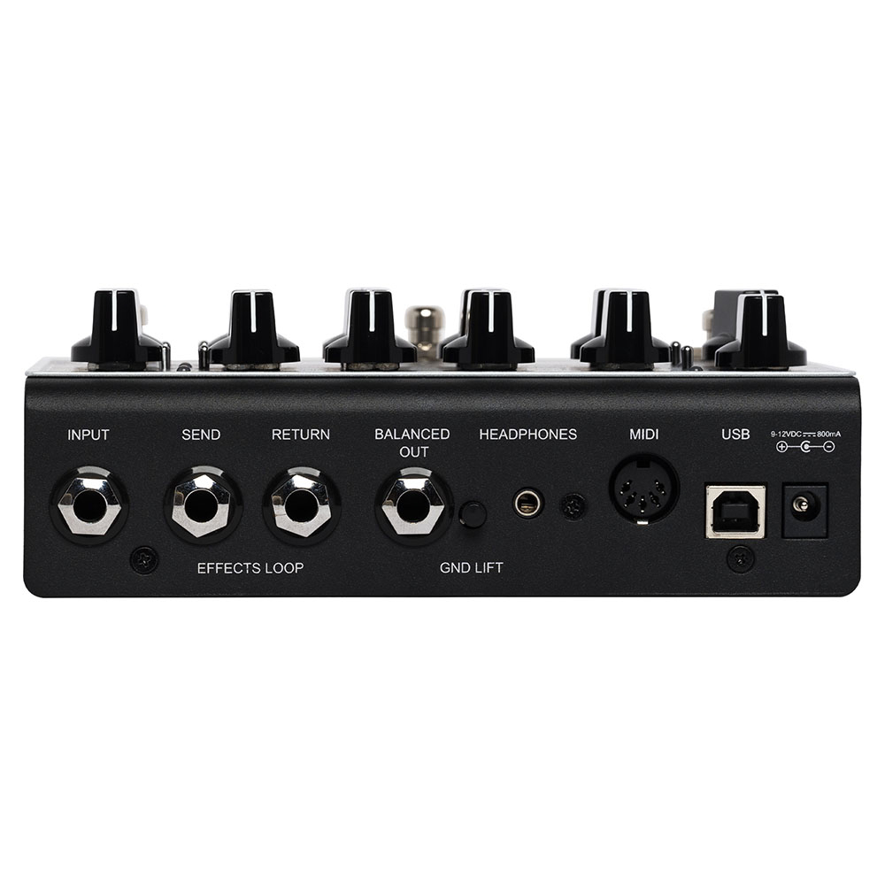 IR-D Dual Tube Preamp背面画像 IR-D Dual Tube Preamp背面画像