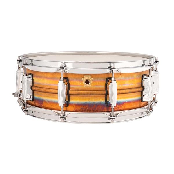 Ludwig-スネアドラムLB550R 5" x 14" Raw Bronze With Imperial Lugs