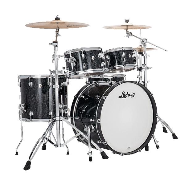 Ludwig-ドラムシェル4点セットLN34204FTXAG Rapid MOD2 4pc Shell Set Silver Silk