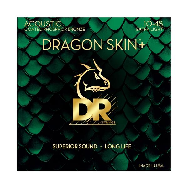 DR Strings-アコースティックギター用弦DAP-10 Coated Phosphor Extra Light 10-48