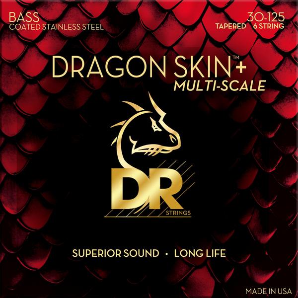 DR Strings-6弦マルチスケールエレクトリックベース弦DBSM6-30 6strings Multiscale Coated Stainless 30-125
