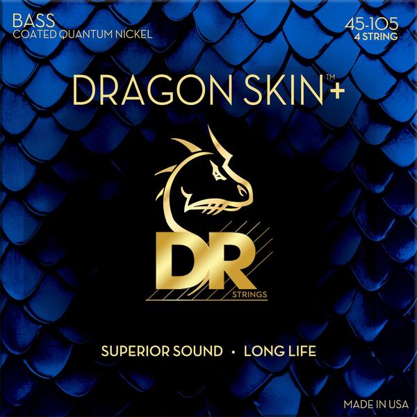 DR Strings-エレクトリックベース用弦DBQ-45 Coated Quantum Nickel 45-105