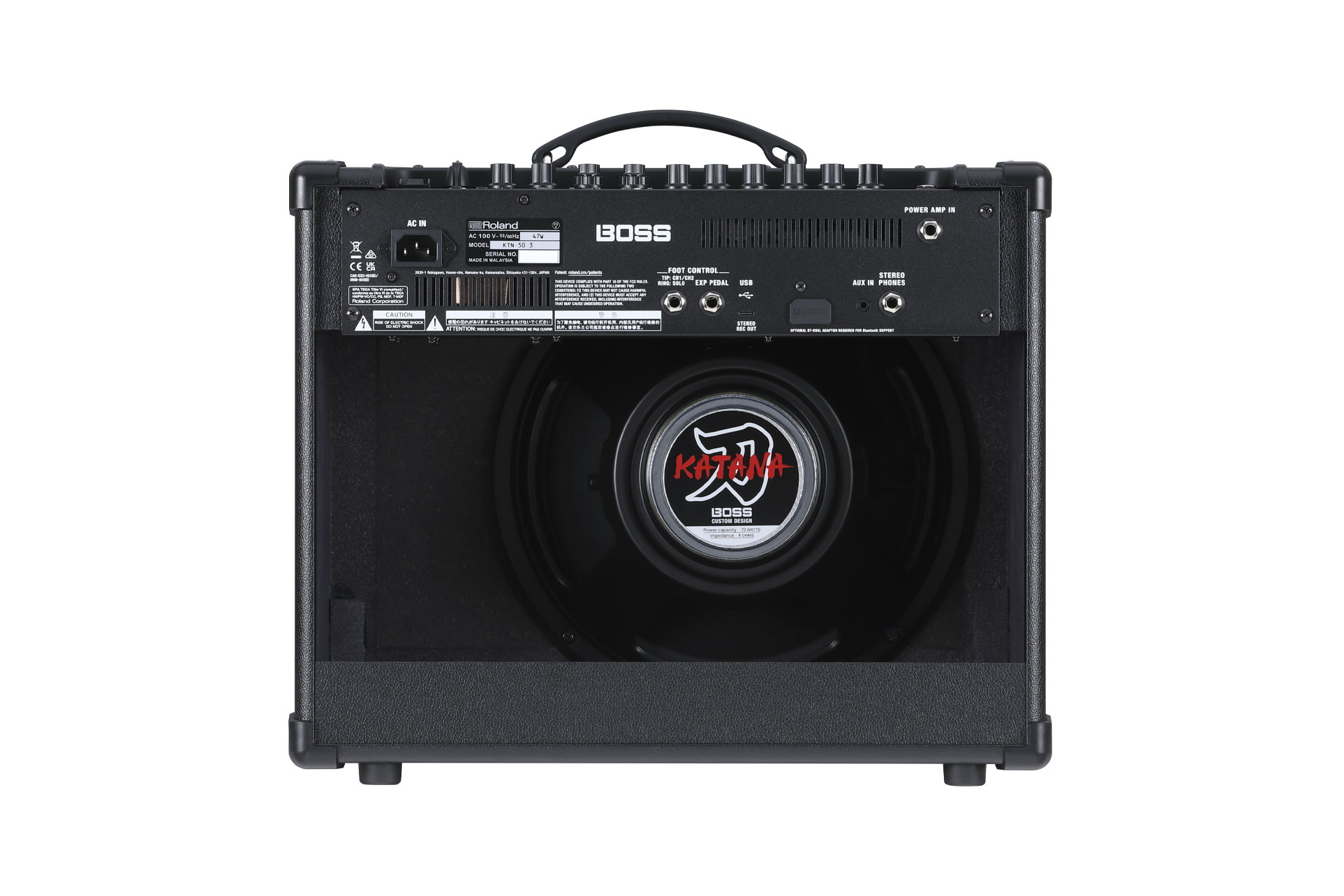 KATANA-50 GEN3 KTN-50 3背面画像 KATANA-50 GEN3 KTN-50 3背面画像