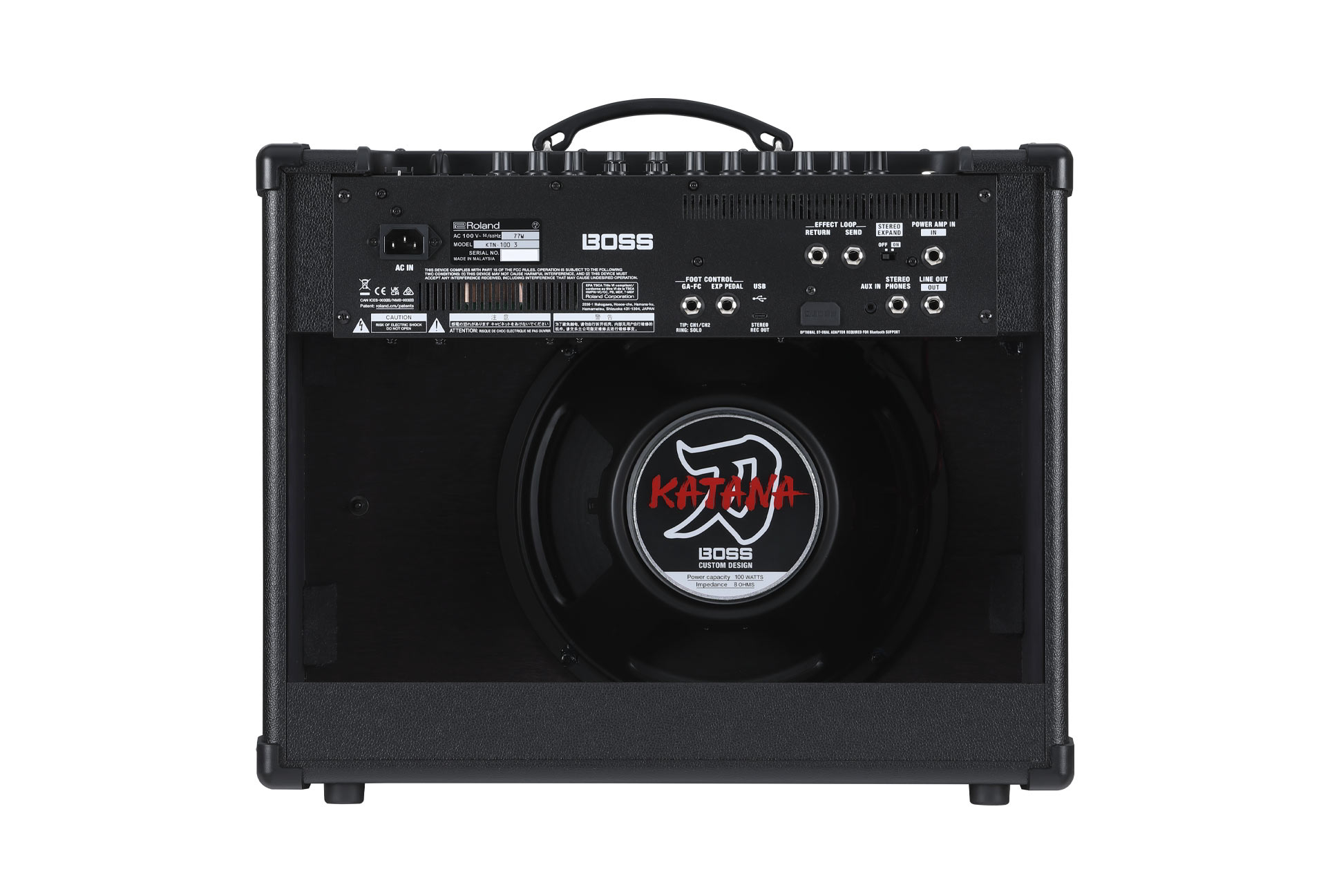 KATANA-100 GEN3 KTN-100 3背面画像 KATANA-100 GEN3 KTN-100 3背面画像