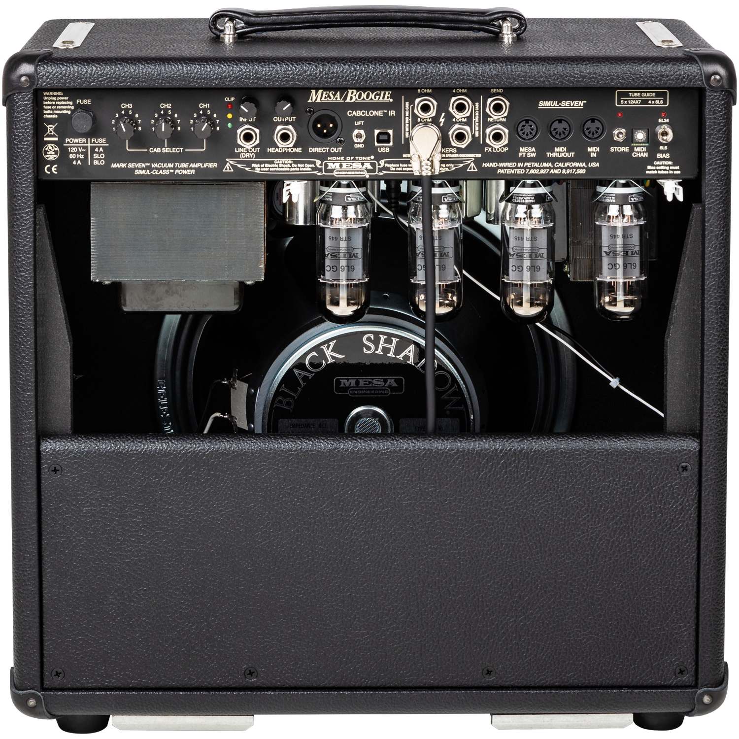 MARK VII 1x12 Combo背面画像 MARK VII 1x12 Combo背面画像