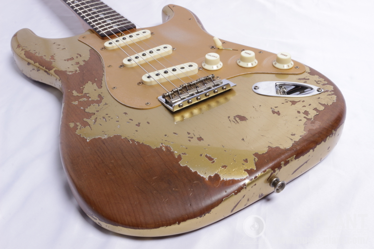 2023 Limited Edition Roasted Bighead Stratocaster Super Heavy Relic, Aged Aztec Gold追加画像 2023 Limited Edition Roasted Bighead Stratocaster Super Heavy Relic, Aged Aztec Gold追加画像