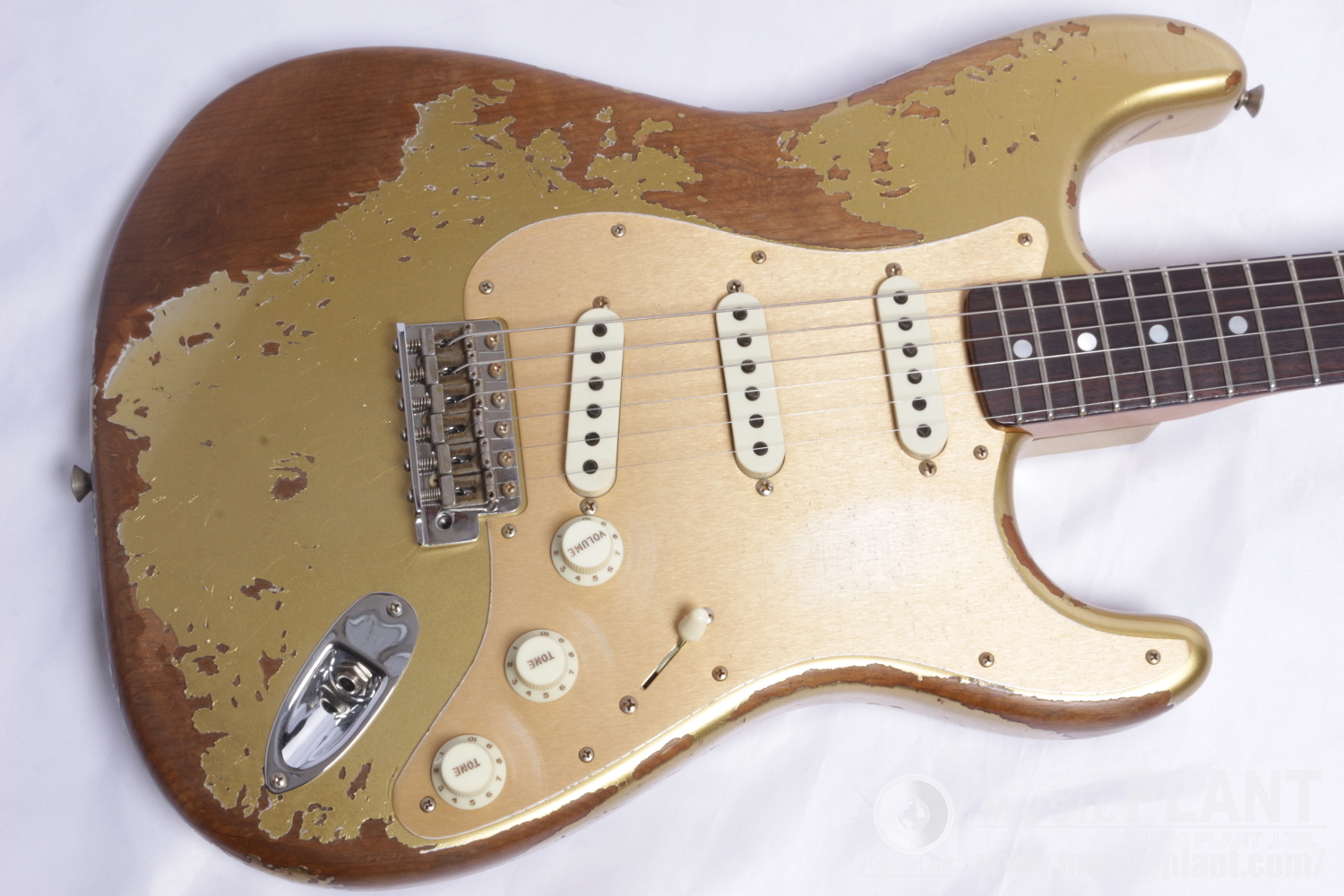 2023 Limited Edition Roasted Bighead Stratocaster Super Heavy Relic, Aged Aztec Gold追加画像 2023 Limited Edition Roasted Bighead Stratocaster Super Heavy Relic, Aged Aztec Gold追加画像