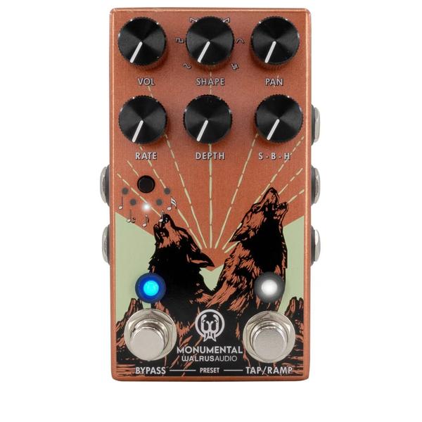 WALRUS AUDIO-光学式トレモロMonumental Harmonic Stereo Tremolo WAL-MONUME  #OR