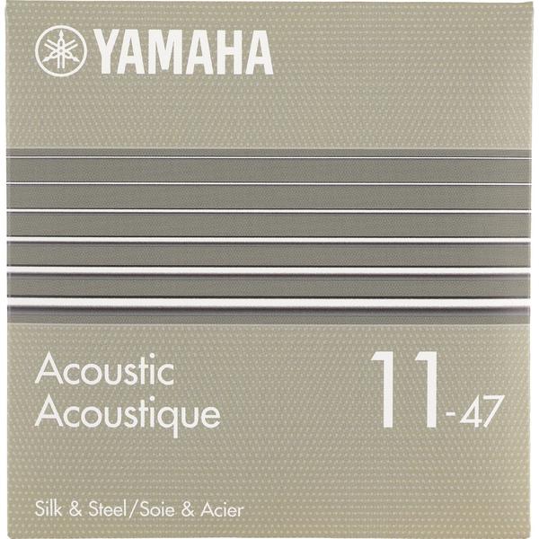 YAMAHA-アコースティックギター弦GSA11C Silk & Steel Compound Light 11-47