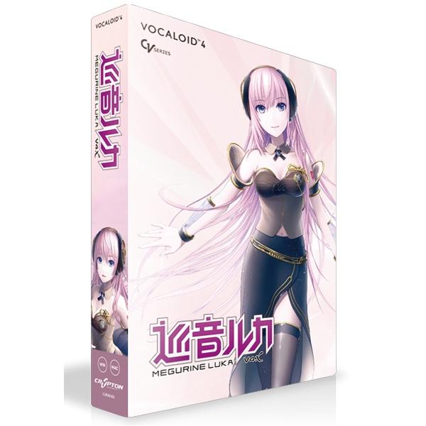 Crypton-ボーカロイド歌声ライブラリーMEGURINE LUKA V4X / PACKAGE