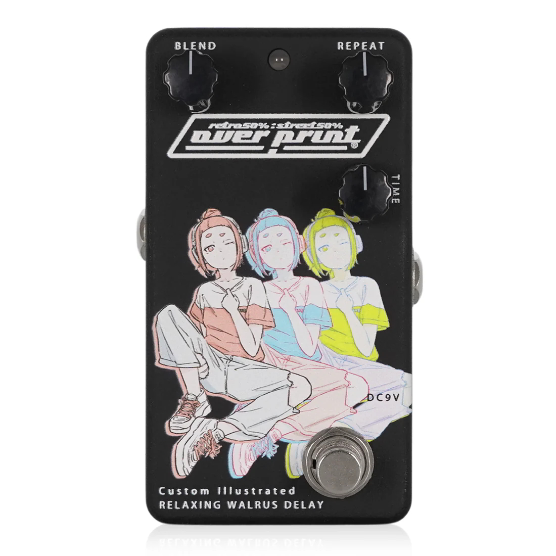 Custom Illustrated /over print/まもる / RW DELAY #01パネル画像 Custom Illustrated /over print/まもる / RW DELAY #01パネル画像