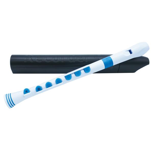 NUVO-ジャーマン式プラスチックリコーダーRecorder+ White/Blue N320RDWBL-B