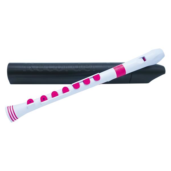 NUVO-ジャーマン式プラスチックリコーダーRecorder+ White/Pink N320RDWPK-B