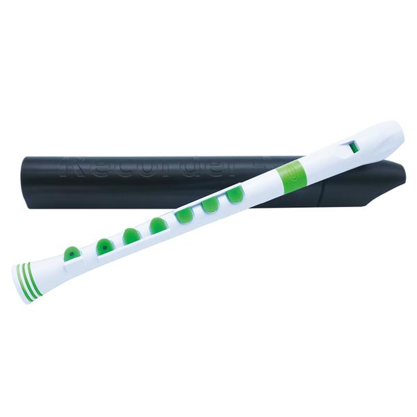 NUVO-ジャーマン式プラスチックリコーダーRecorder+ White/Green N320RDWGR-B