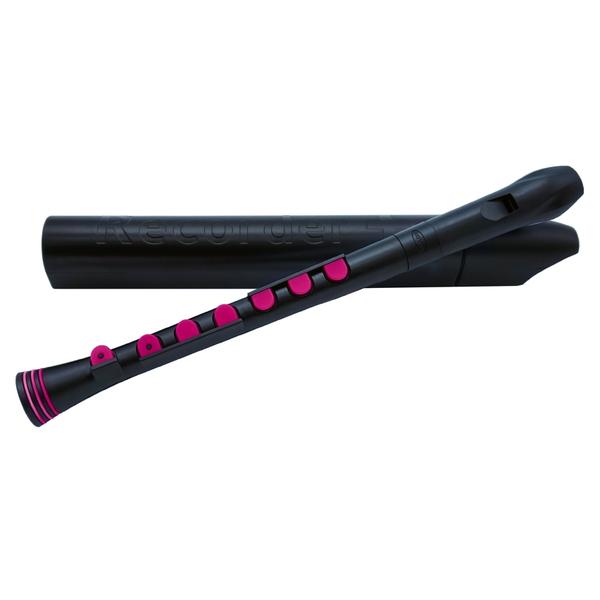 NUVO-ジャーマン式プラスチックリコーダーRecorder+ Black/Pink N320RDBPK-B