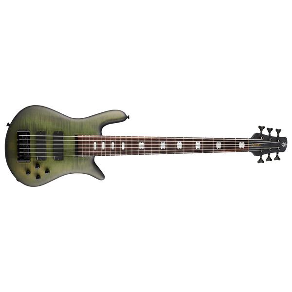 SPECTOR-6弦エレキベースEuro6 LX neck-thru Haunted Moss Matte