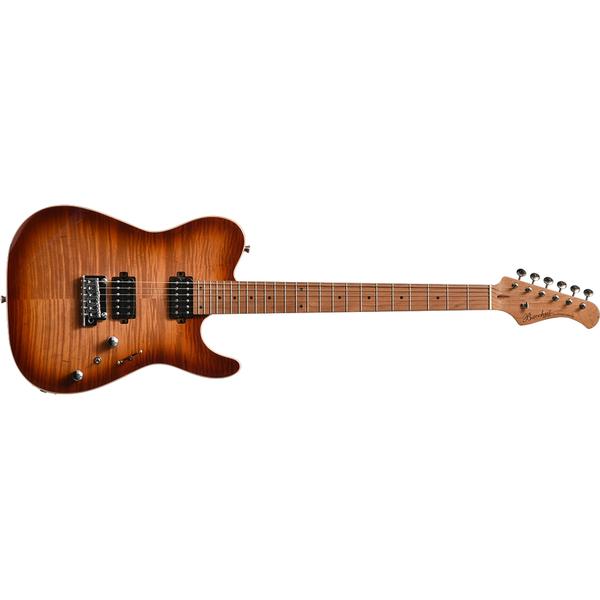 Bacchus-エレキギターTAC24 FMH-RSM/M N-BR-B