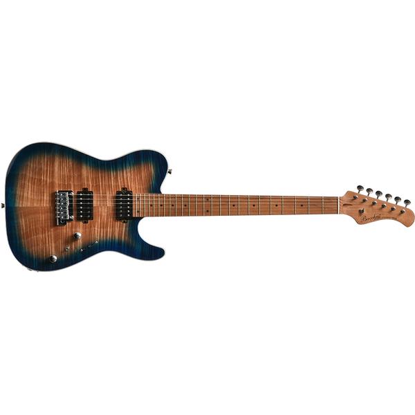 Bacchus-エレキギターTAC24 FMH-RSM/M N-BL-B