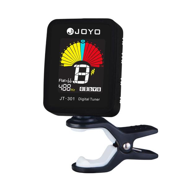 JOYO-クリップチューナーJT-301 BLK Chromatic Clip Tuner