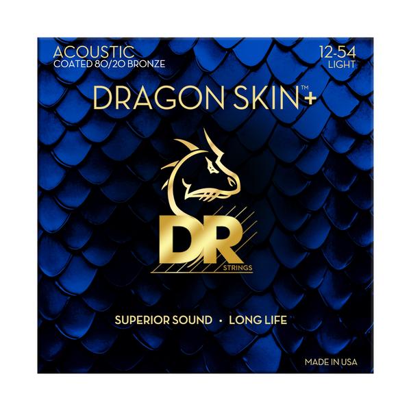 DR Strings-アコースティックギター用弦DA8-12 Coated 80/20 Bronze Light 12-54