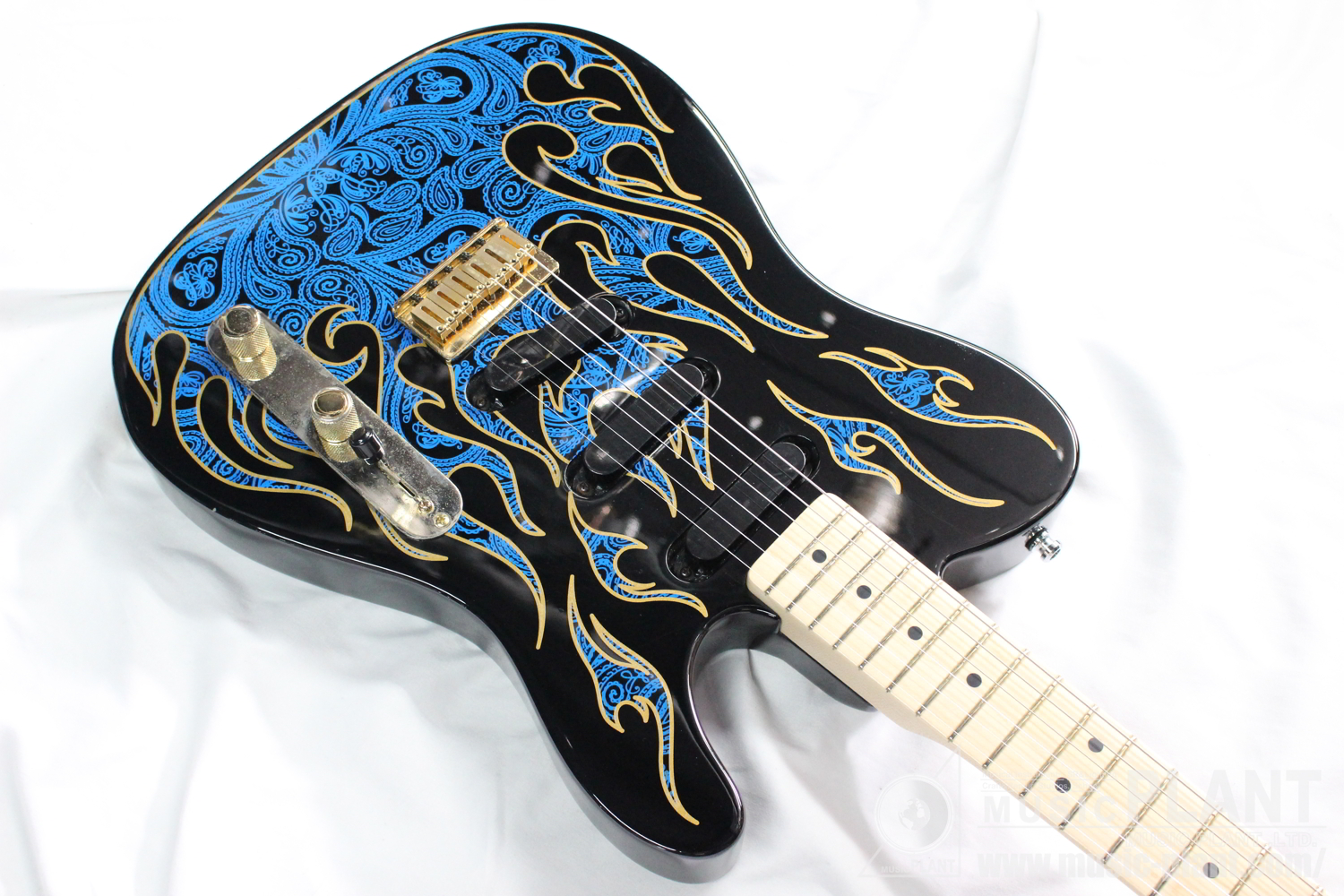2011 James Burton Telecaster Blue Paisley Flames追加画像 2011 James Burton Telecaster Blue Paisley Flames追加画像