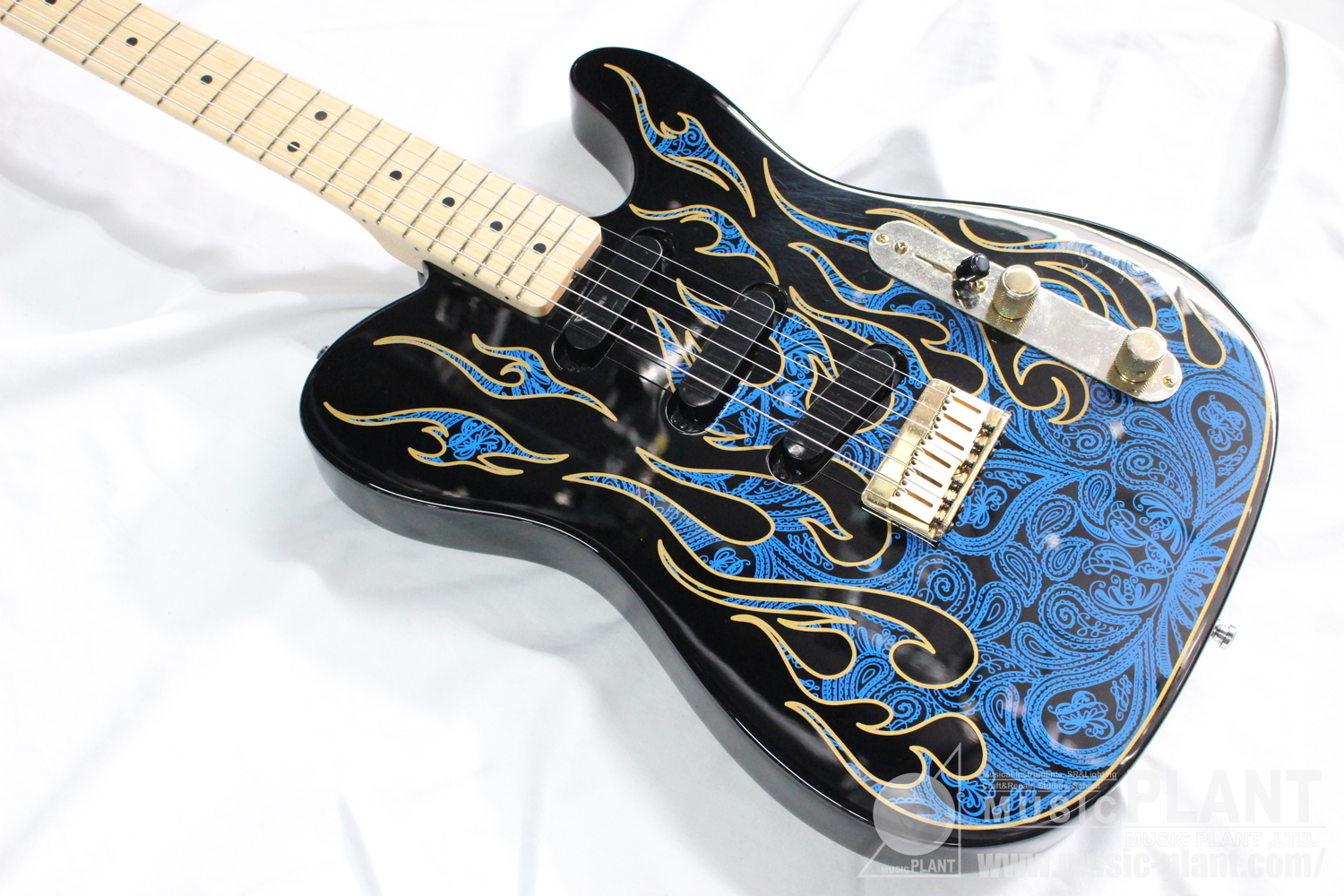 2011 James Burton Telecaster Blue Paisley Flames追加画像 2011 James Burton Telecaster Blue Paisley Flames追加画像