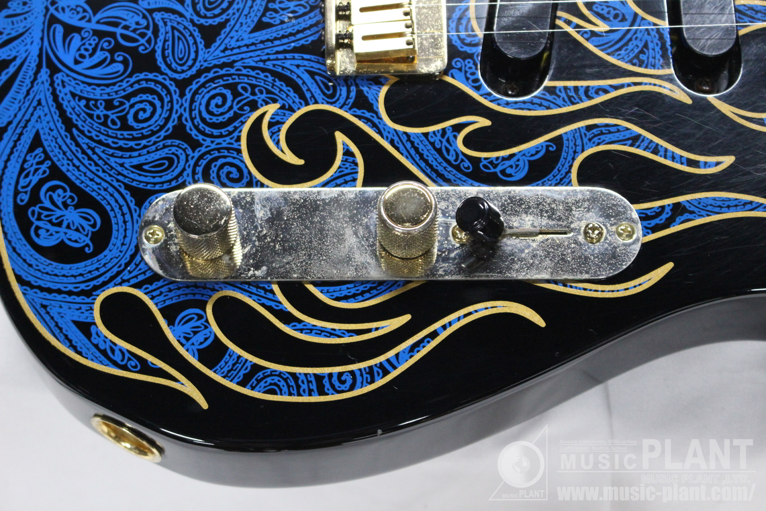 2011 James Burton Telecaster Blue Paisley Flames追加画像 2011 James Burton Telecaster Blue Paisley Flames追加画像
