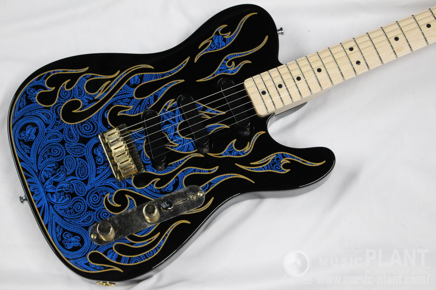 2011 James Burton Telecaster Blue Paisley Flames追加画像 2011 James Burton Telecaster Blue Paisley Flames追加画像