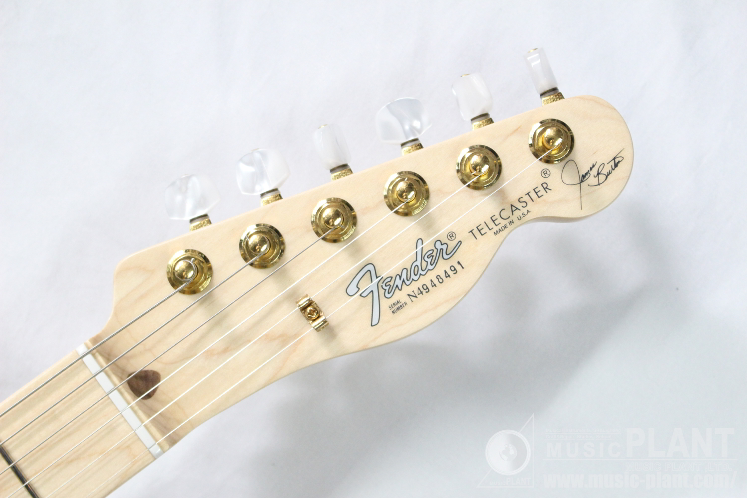 2011 James Burton Telecaster Blue Paisley Flamesヘッド画像 2011 James Burton Telecaster Blue Paisley Flamesヘッド画像