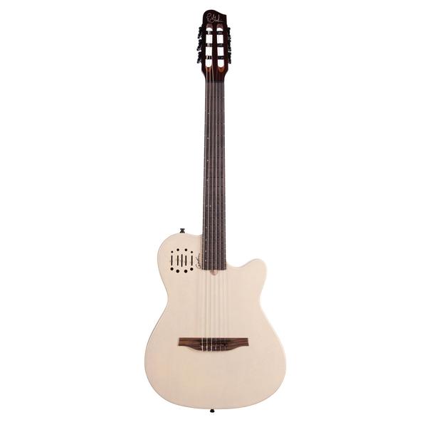 Godin-エレクトリックガットギターMultiac Mundial Ozark Cream