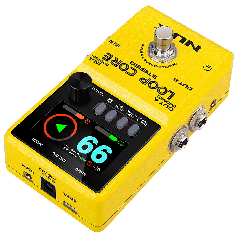 Loop Core Stereo -Looper Pedal-背面画像 Loop Core Stereo -Looper Pedal-背面画像