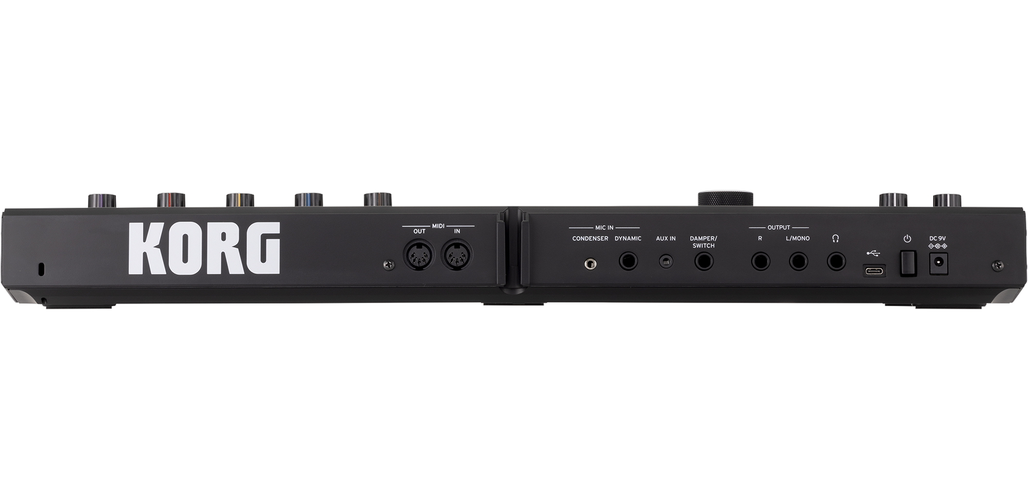 MK-2 MBK microKORG 2背面画像 MK-2 MBK microKORG 2背面画像